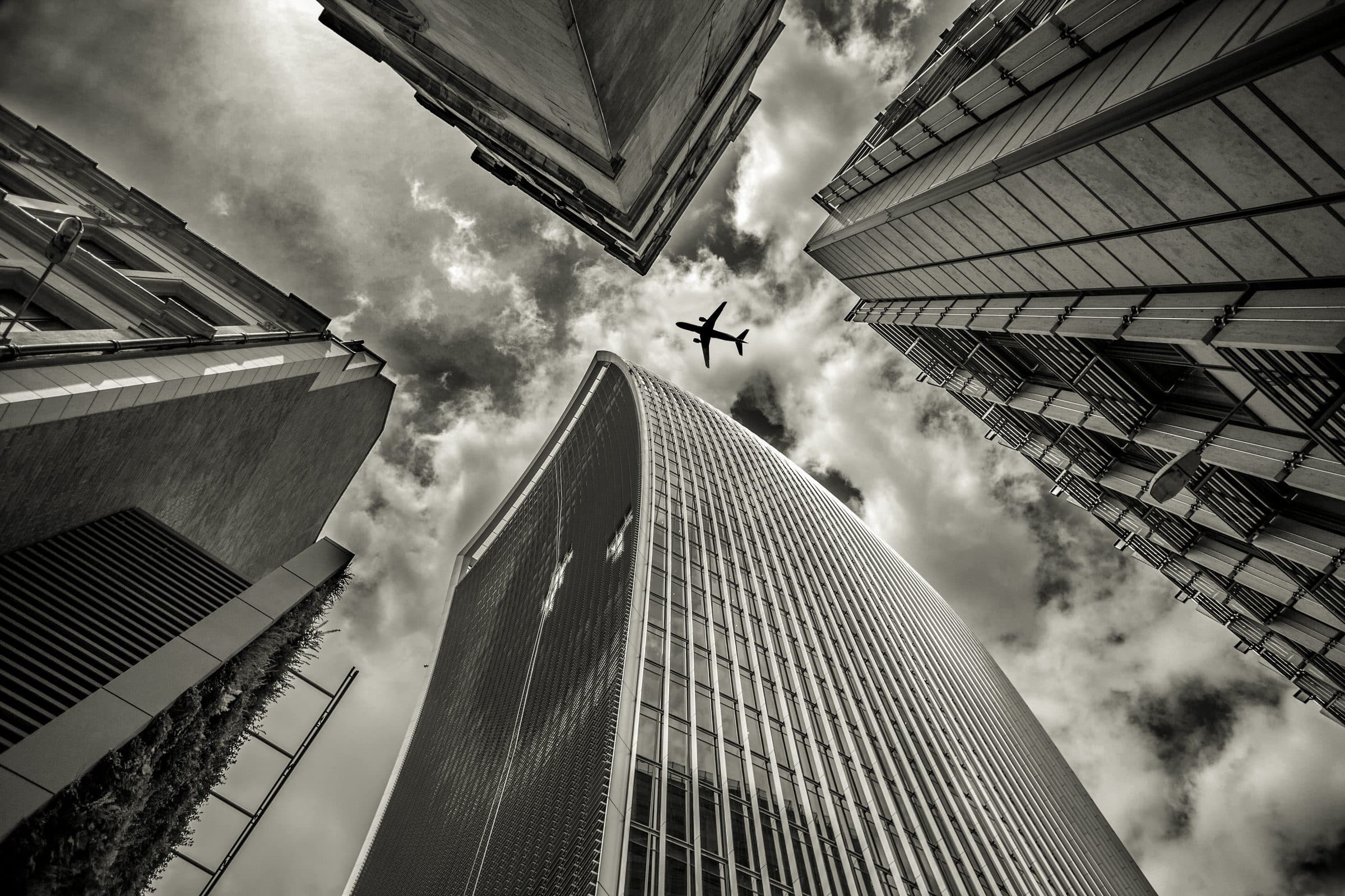 L'avion et les verticales