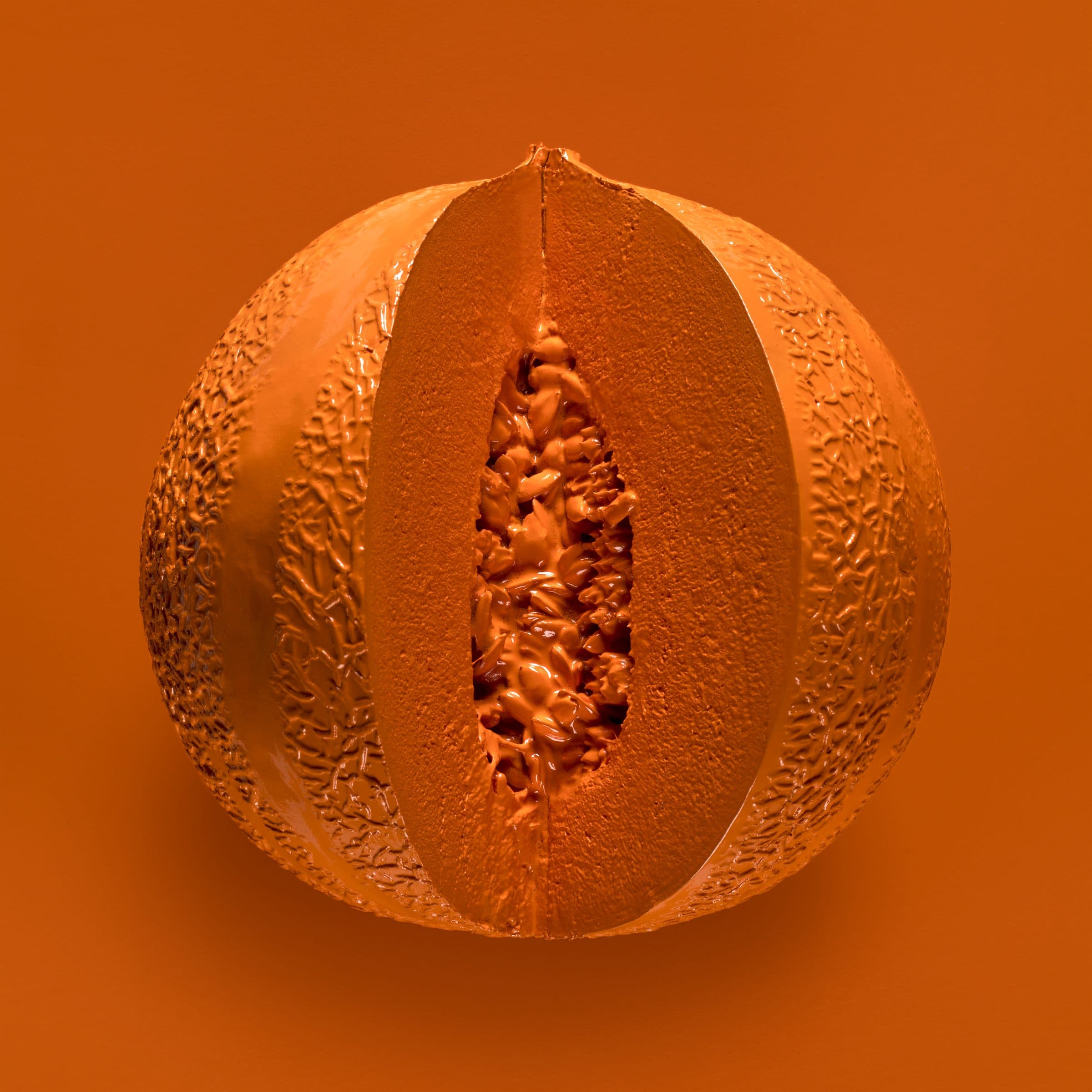 Melon sur orange