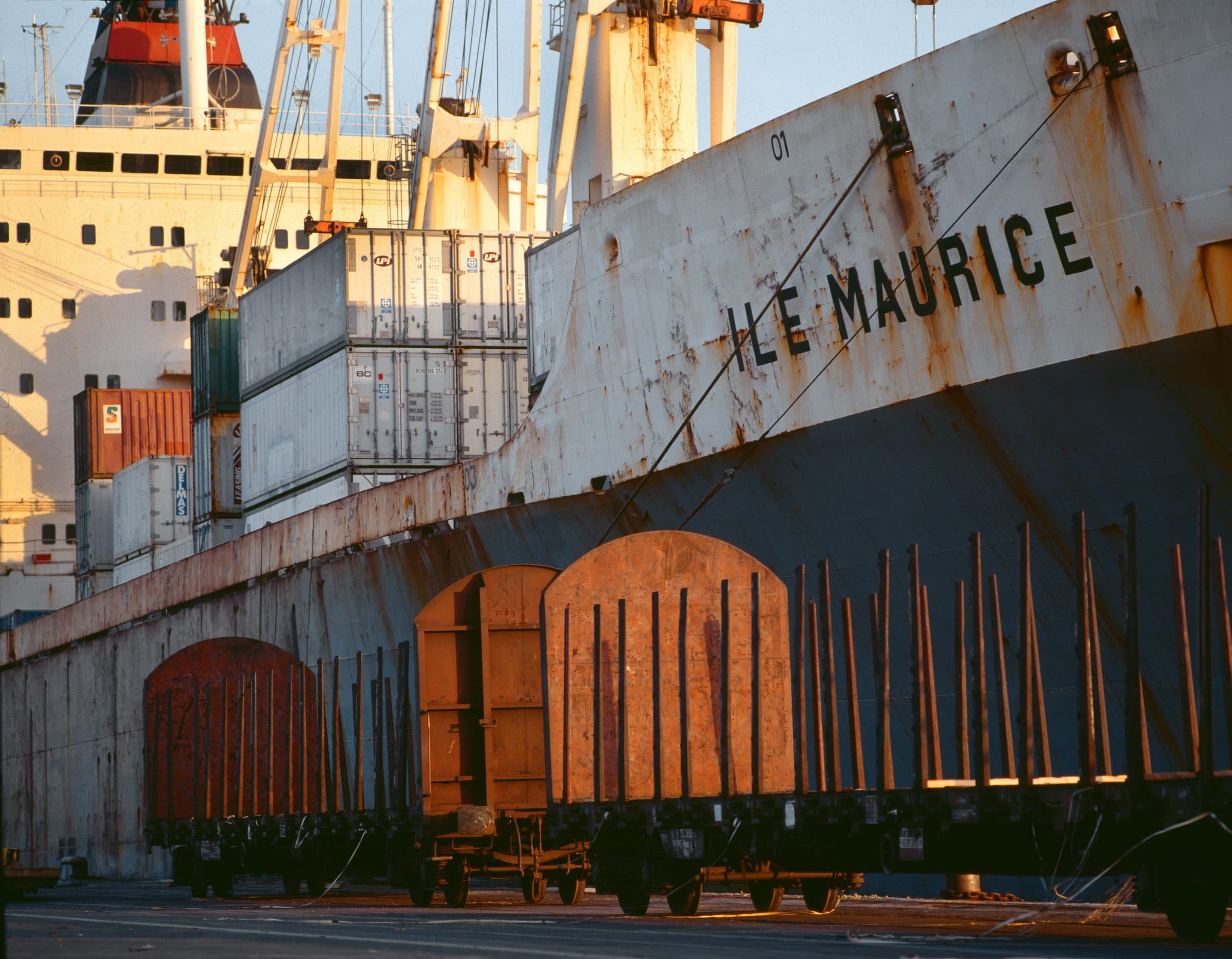Île Maurice à quai