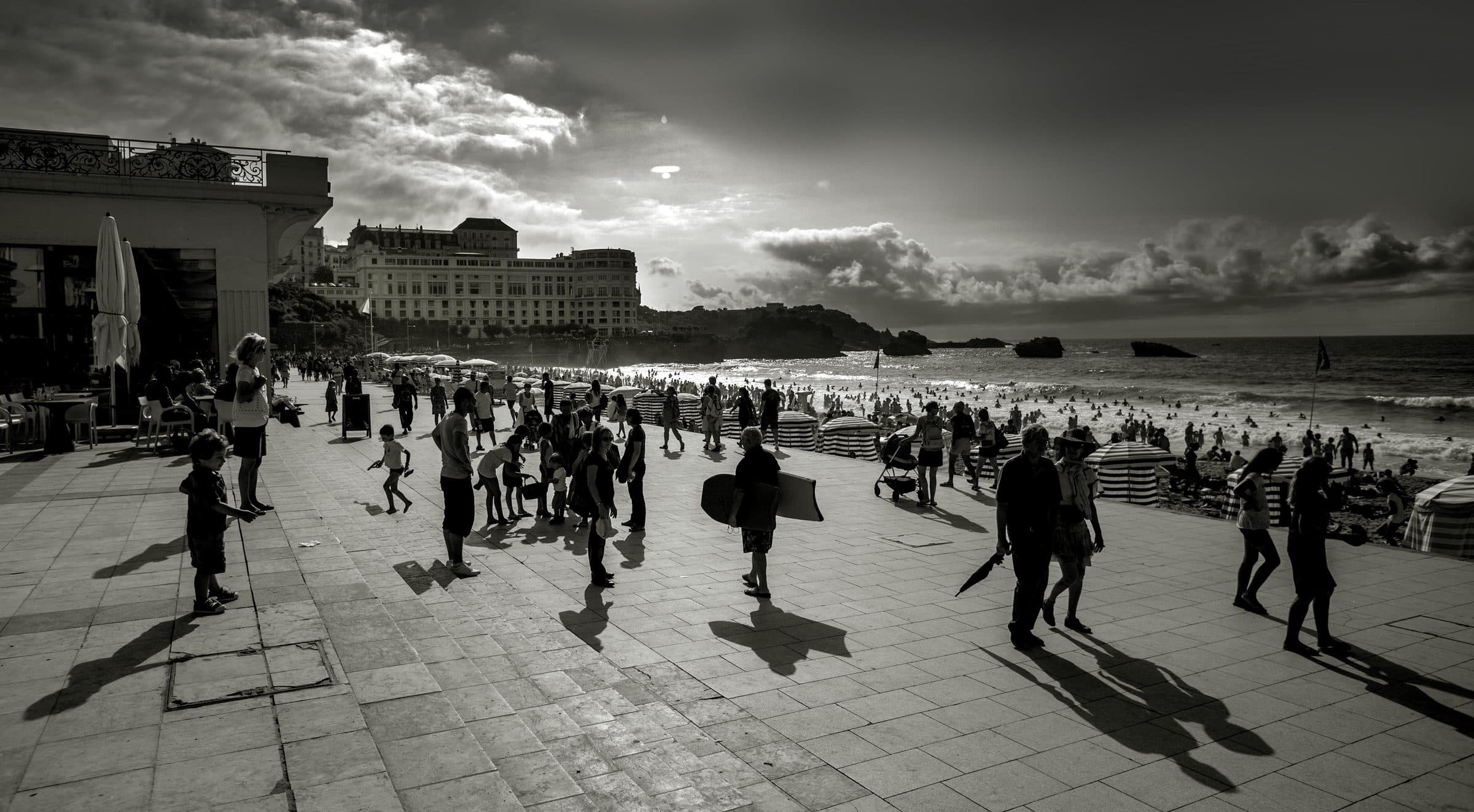 Biarritz à contre-jour